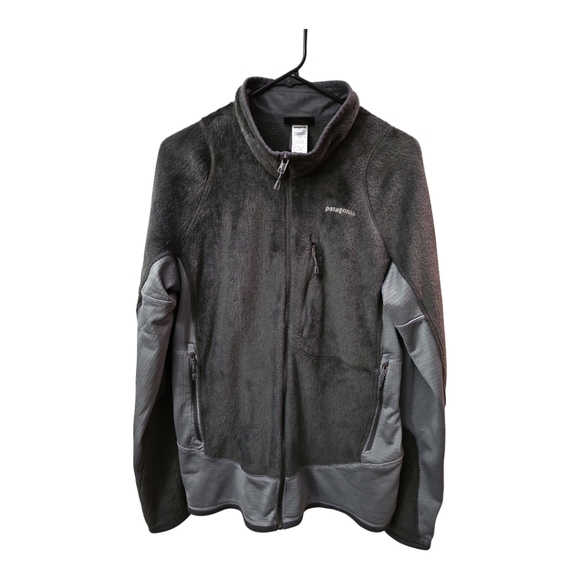Patagonia Men's Size Large Gray Full Zip R2 Polartec Thermal Pro Jacket - Picture 2 of 11